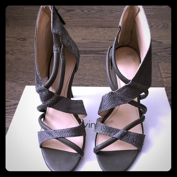 Calvin Klein Shoes - Calvin Klein Rochelle High Heel Sandals